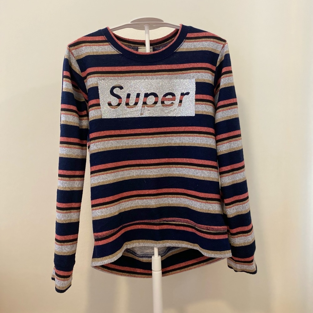 Lily Bleu girls glittery long sleeve